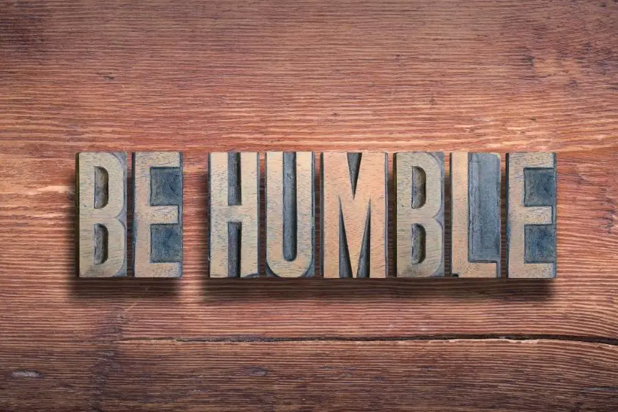 humility vs low self-esteem